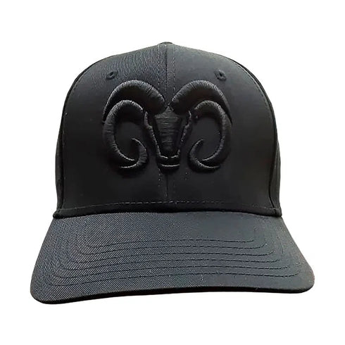 Gorra Borregos negra con logo negro