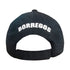 Gorra Borregos negra con logo blanco