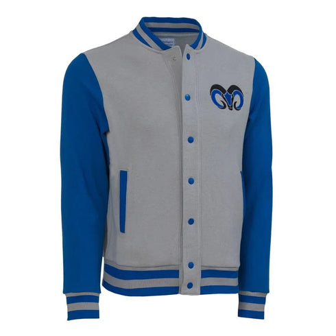 Chamarra universitaria BORREGOS Azul Unisex