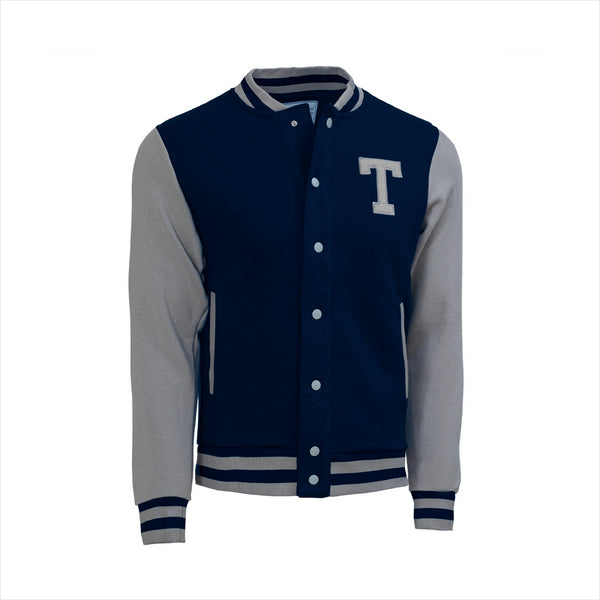 TEC Navy Unisex Varsity Jacket