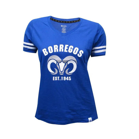 Playera Casual Mujer Borregos Doble Línea